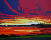 Sunrise Keel Point Unframed 26 x 20